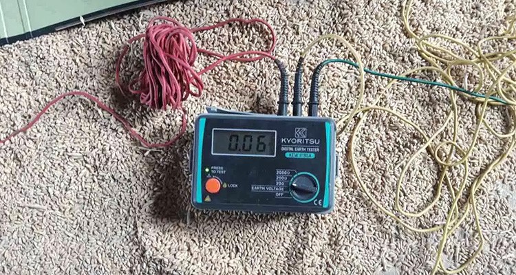 تست چاه ارت