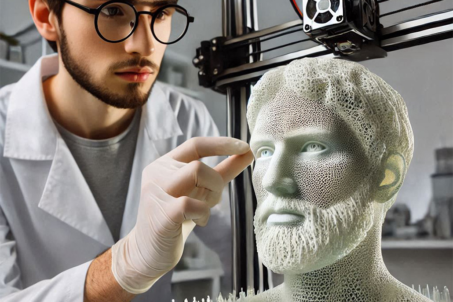 مزایای ساخت مجسمه با پرینتر سه بعدی