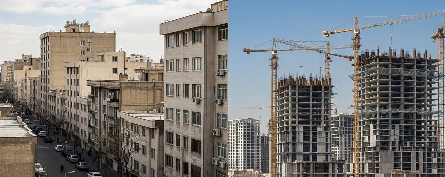 تناقض رکود بازار مسکن و ساخت و سازهای رقابتی تناقض رکود بازار مسکن و ساخت و سازهای رقابتی