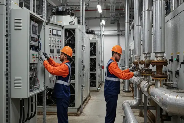 راهکارهای کاهش مصرف انرژی در تغییر فصل موتورخانه راهکارهای کاهش مصرف انرژی در تغییر فصل موتورخانه