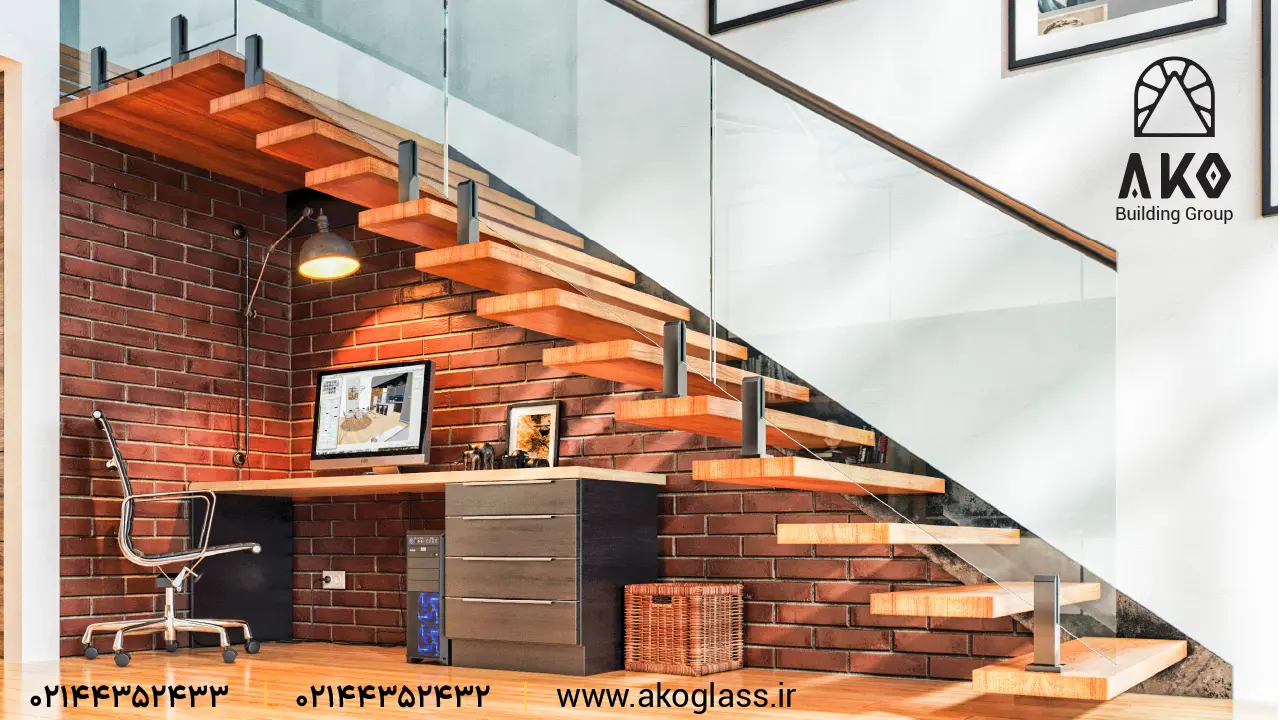 نرده شیشه ای اسپیگات آکو گلس