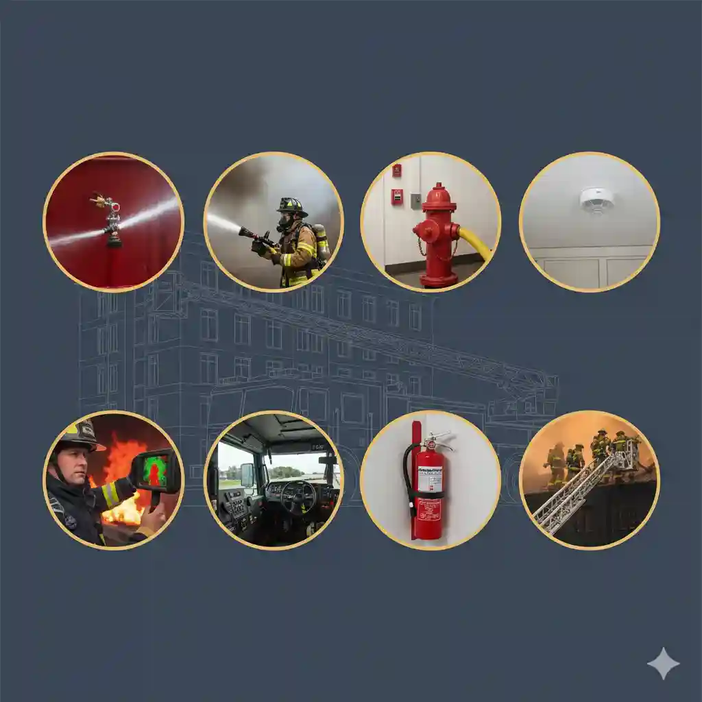 کاربرد لوله مانیسمان سیستم آتش نشانی (Fire Fighting)