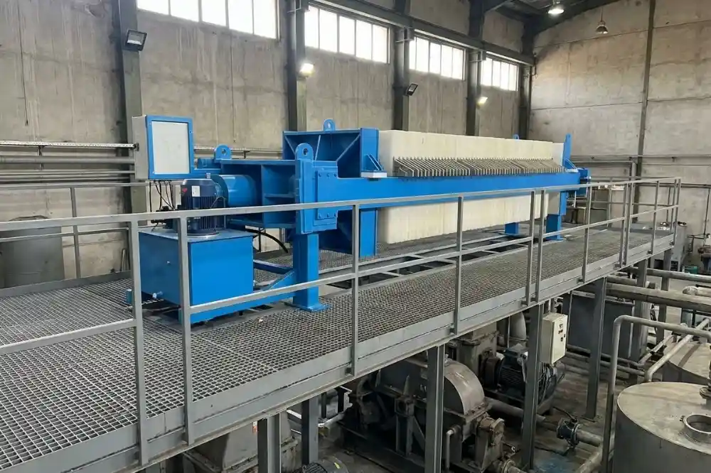 فیلتر پرس هیدرولیک برقی