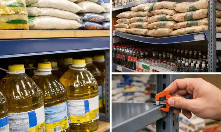 تحمل وزن قفسه های فروشگاهی و انباری تحمل وزن قفسه های فروشگاهی و انباری