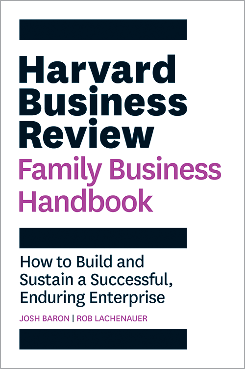 کتاب Harvard Business Review Family Business Handbook