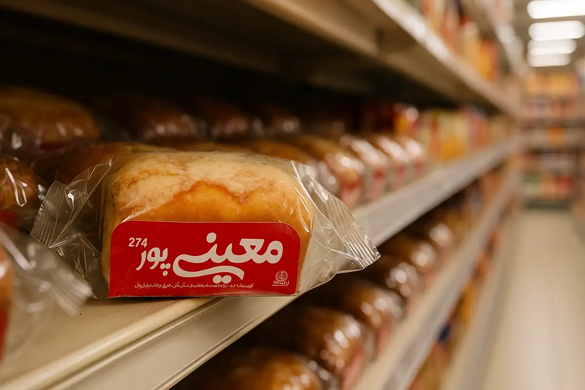 کیک معینیپور در قفسه فروشگاه؛ نمونهای از بازاریابی پنهان معینیپور و نقش بستهبندی نوستالژیک در تقویت Brand Heritage کیک معینیپور در قفسه فروشگاه؛ نمونهای از بازاریابی پنهان معینیپور و نقش بستهبندی نوستالژیک در تقویت Brand Heritage