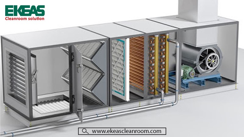 بررسی پارامترهای مهم در سفارش هواساز کلین روم