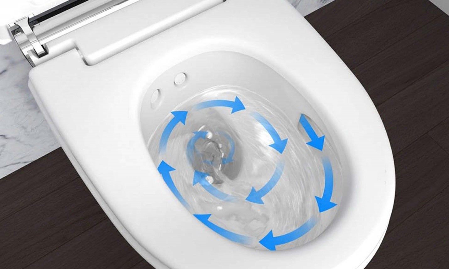 شناخت انواع سیستم تخلیه توالت فرنگی + مزایا و معایب