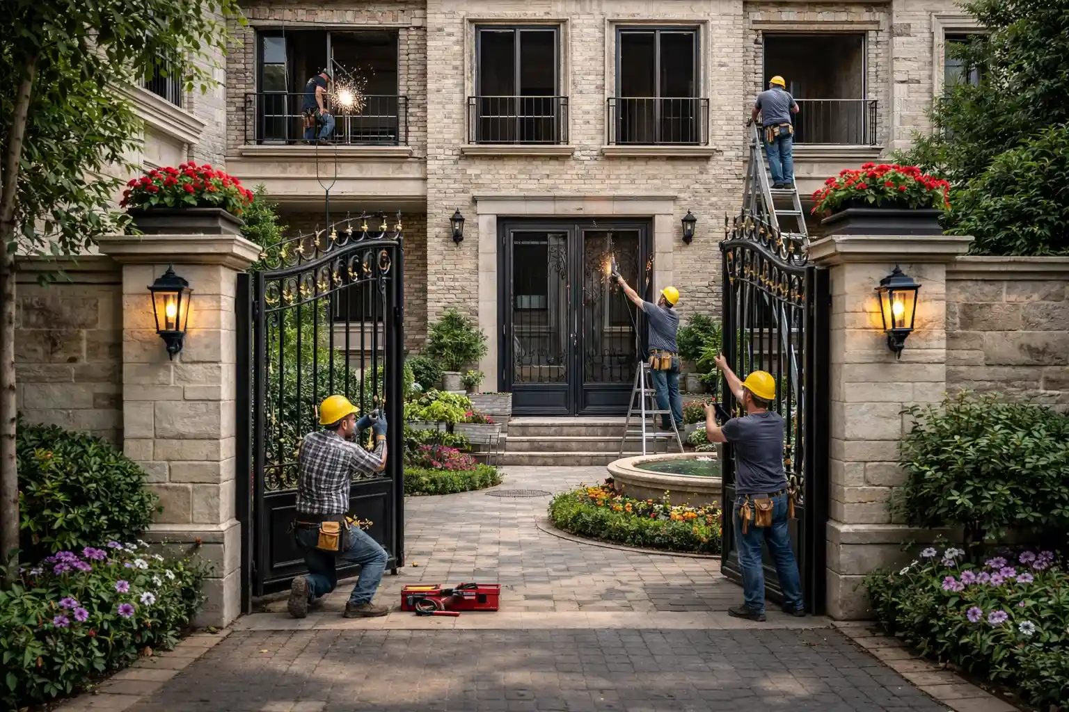 درب و پنجره ساخته شده با فلز