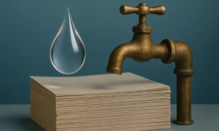 بحران کم‌آبی در صنعت کاغذ؛ آیا کاغذ A4 هم در آستانه گرانی دوباره است؟