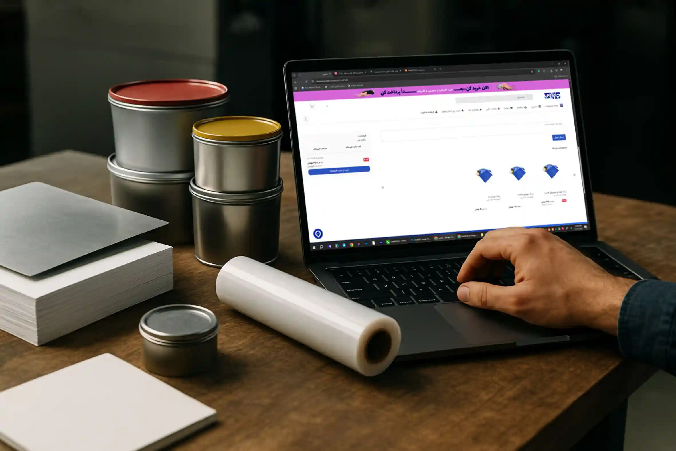 رول بسته‌بندی و فیلم چاپی