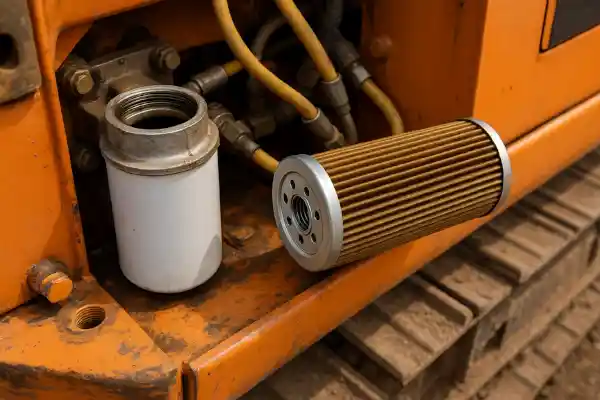 Check the hydraulic filter