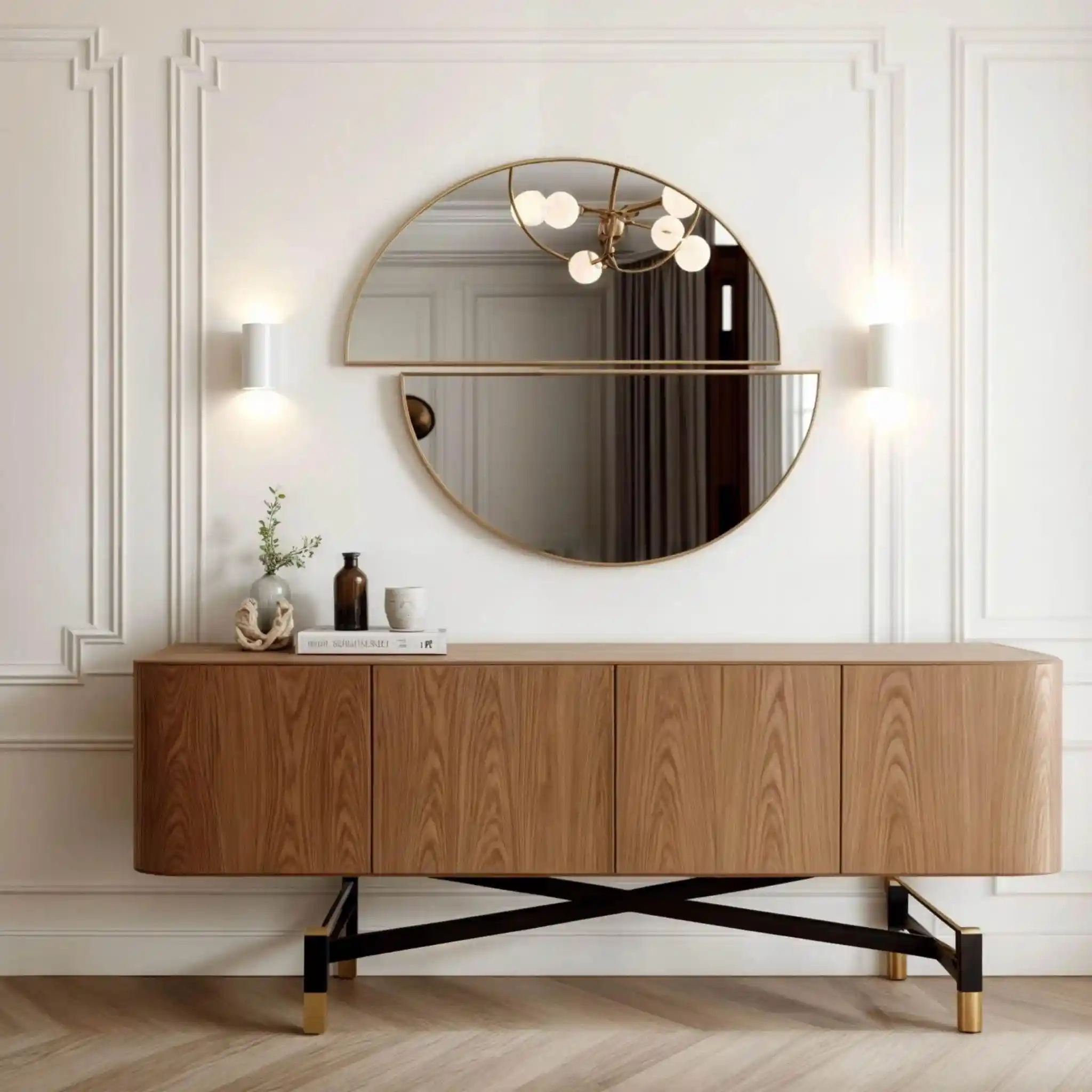 خرید میز کنسول چوبی مدرن