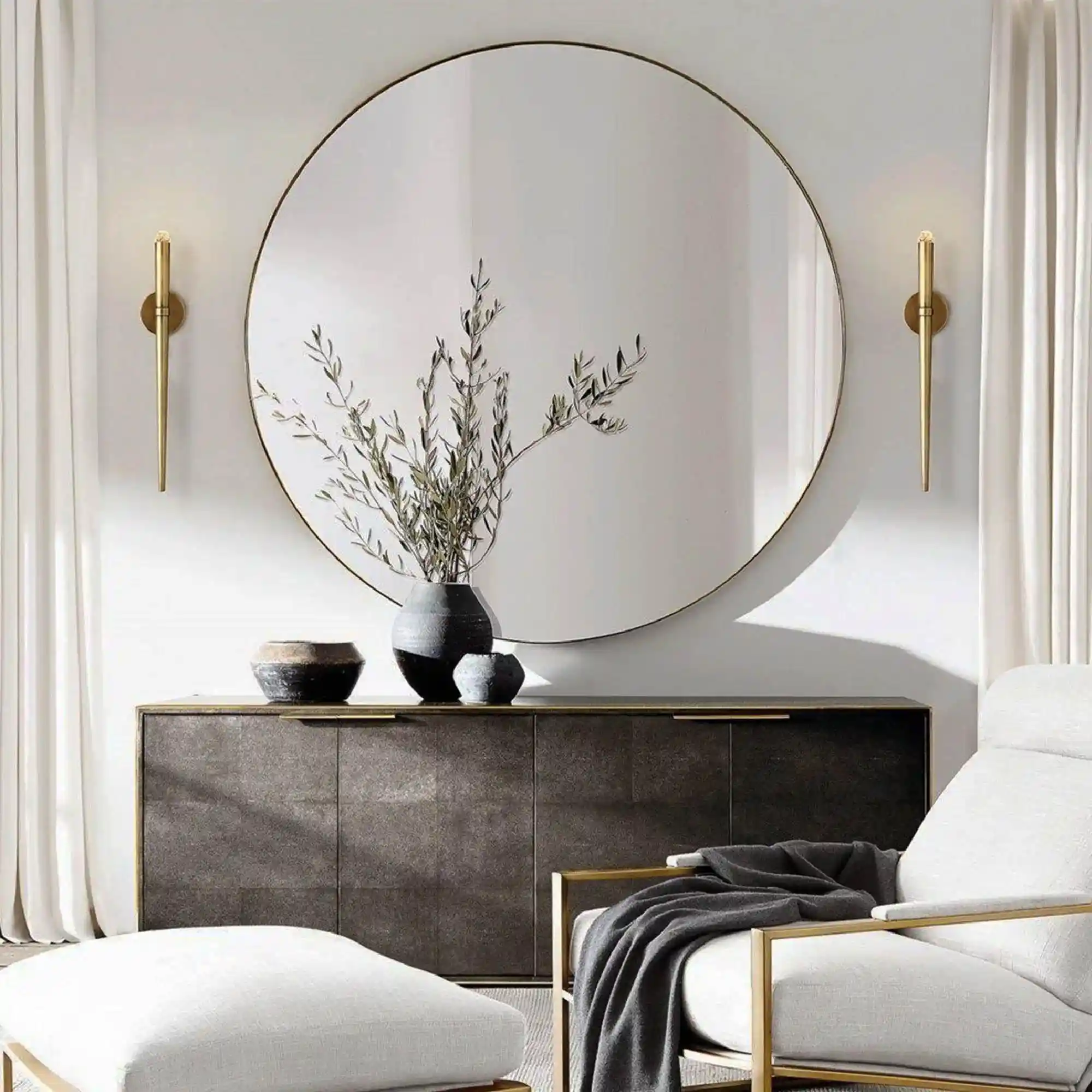 خرید آینه کنسول مدرن