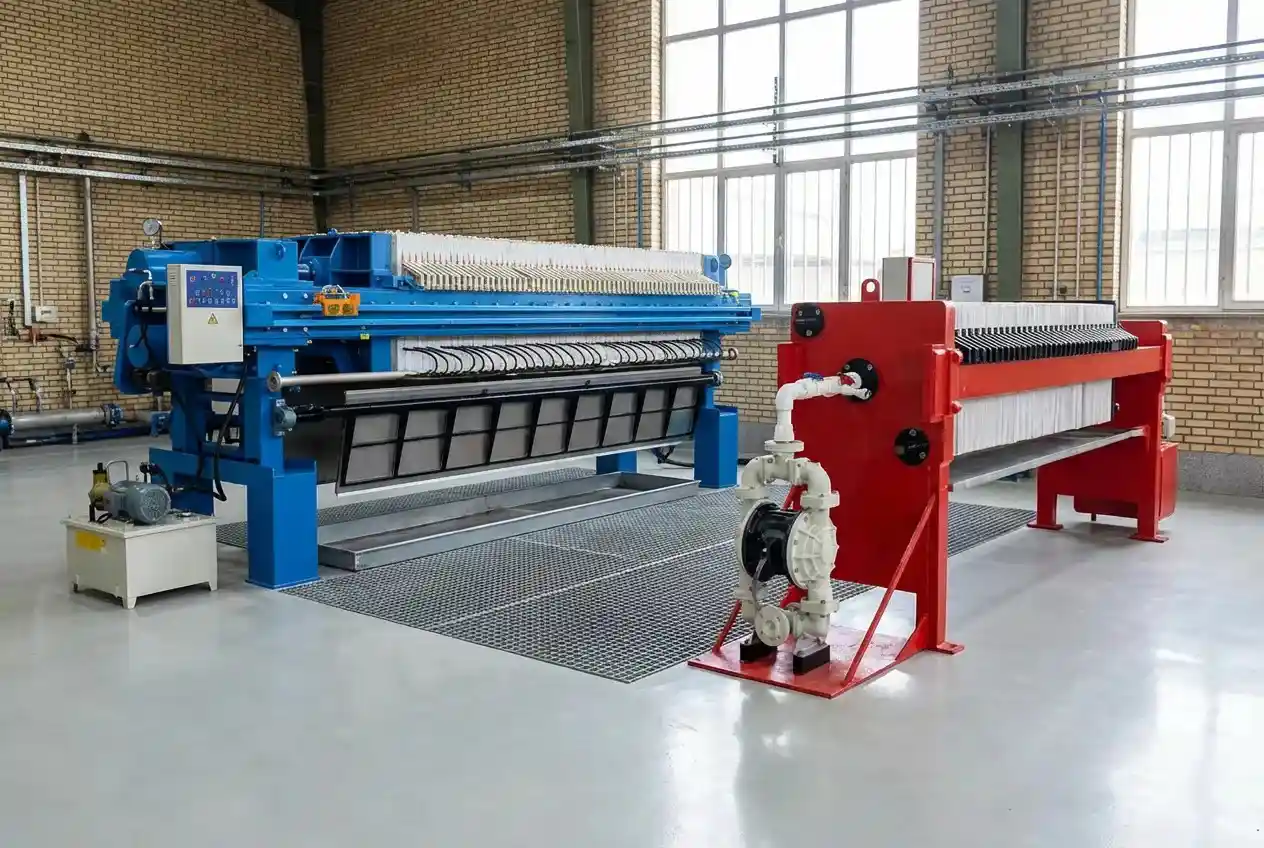 دستگاه فیلتر پرس صنعتی