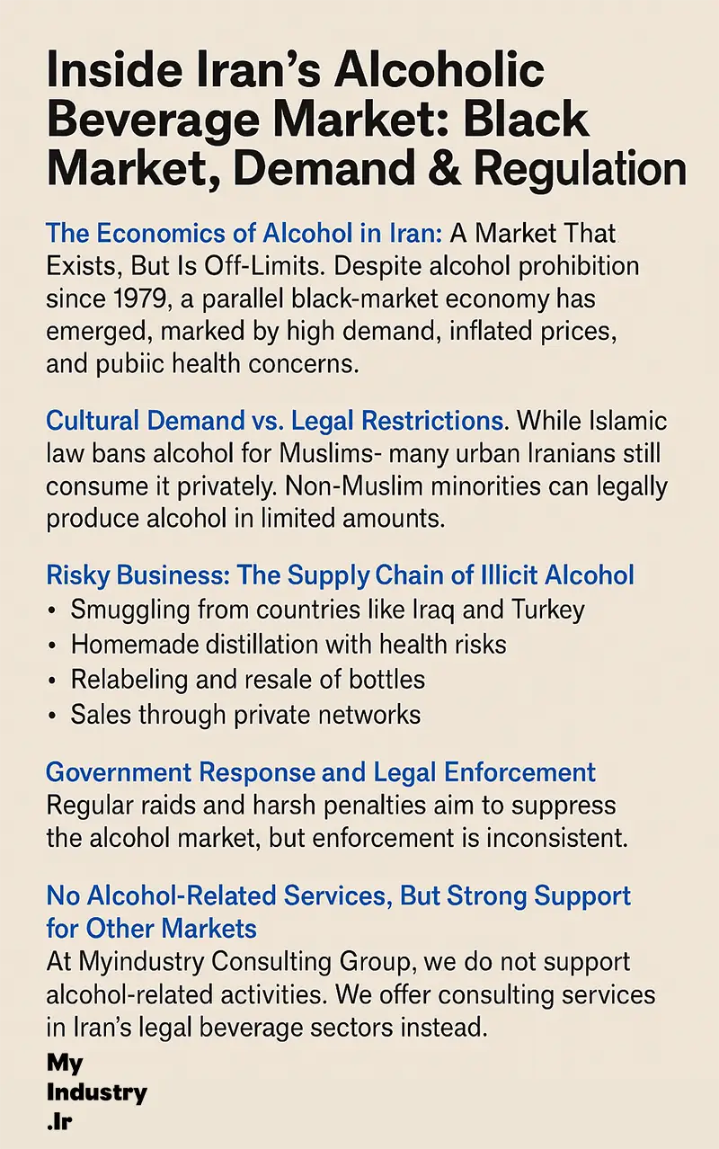 Iran’s Alcoholic Beverage Market Iran’s Alcoholic Beverage Market