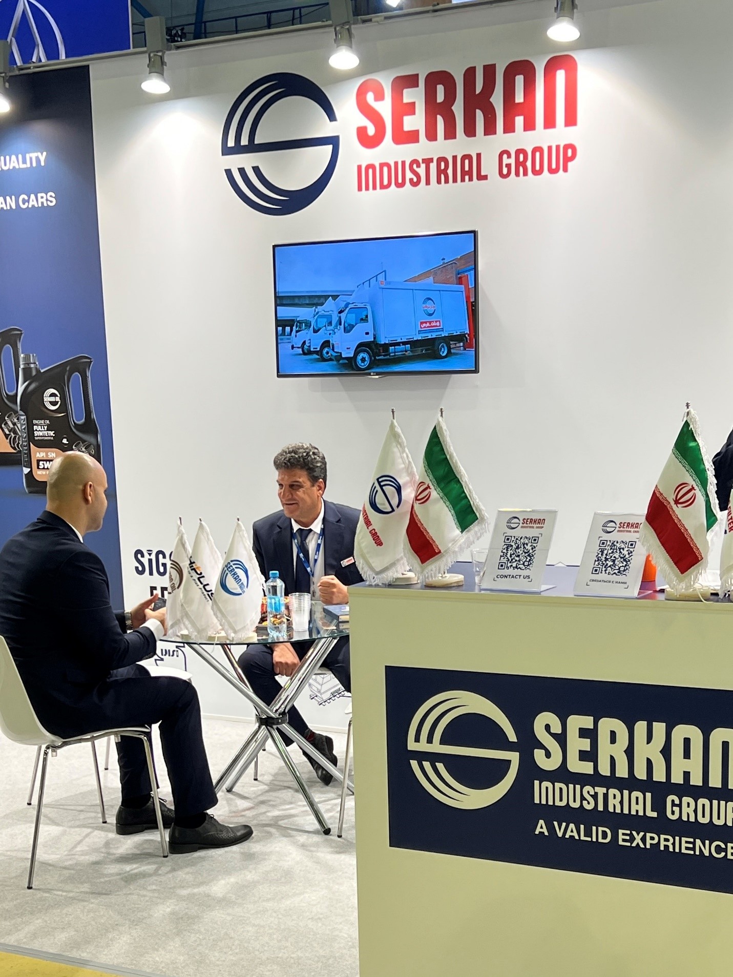 گروه صنعتی سرکان جذاب‌ترین نماینده ایران در روسیه